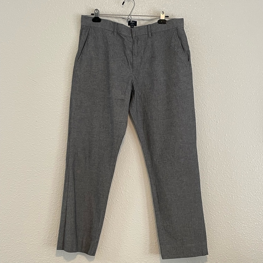 J. Crew Bedford Dress Pants in Chambray